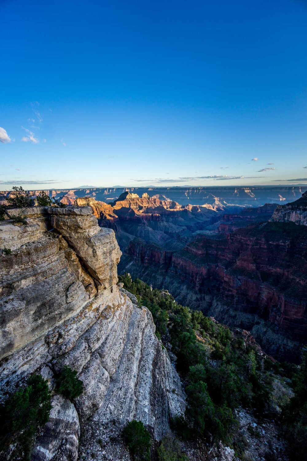 The Grand Canyon at sunset