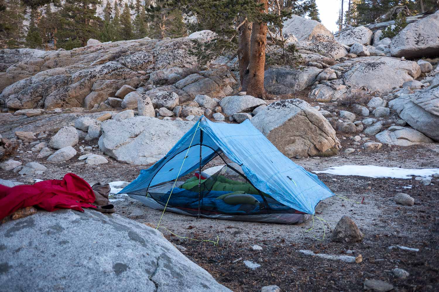 Camp at Grass Lake