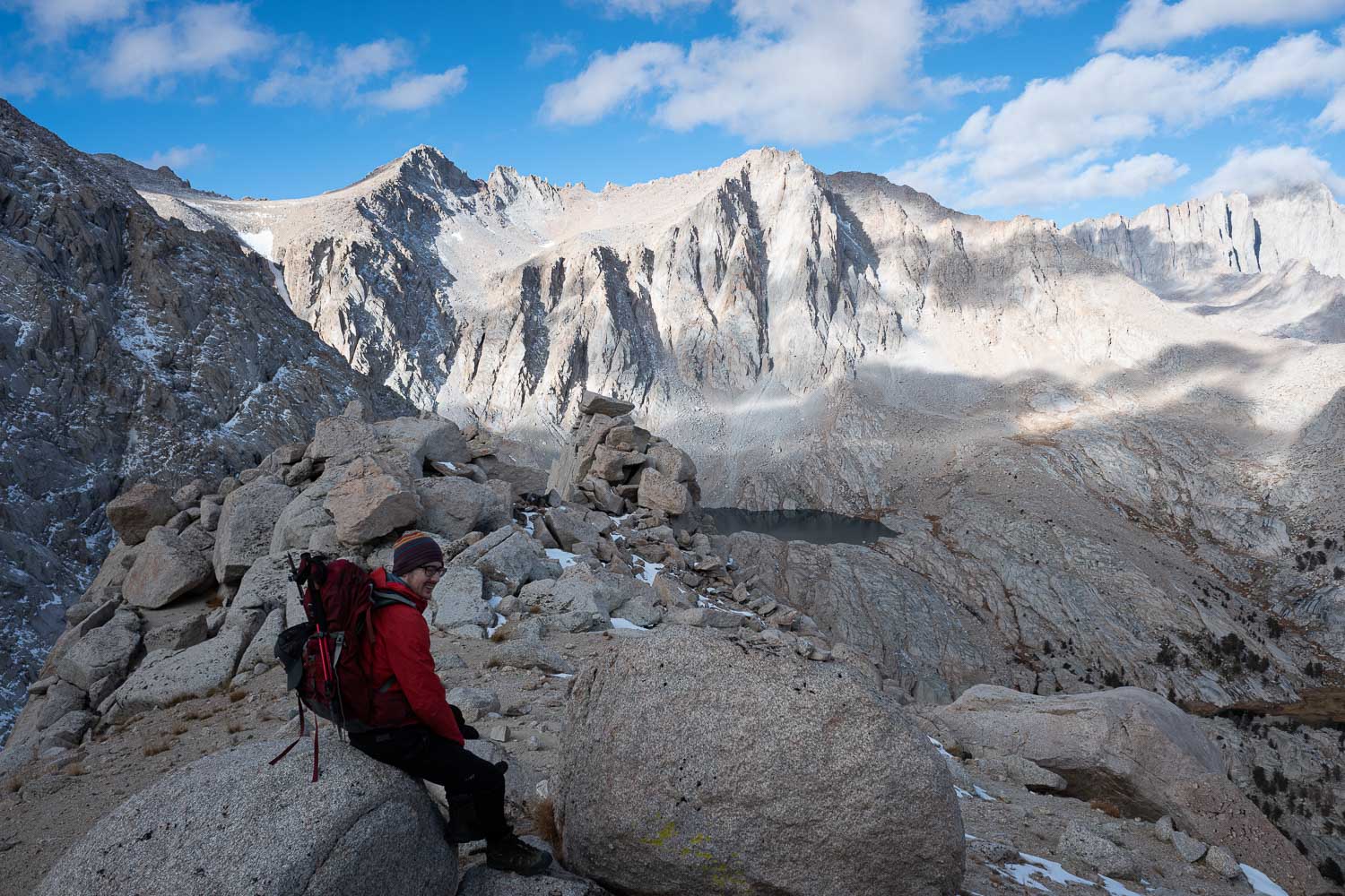 The south ridge of Lone Pine Peak