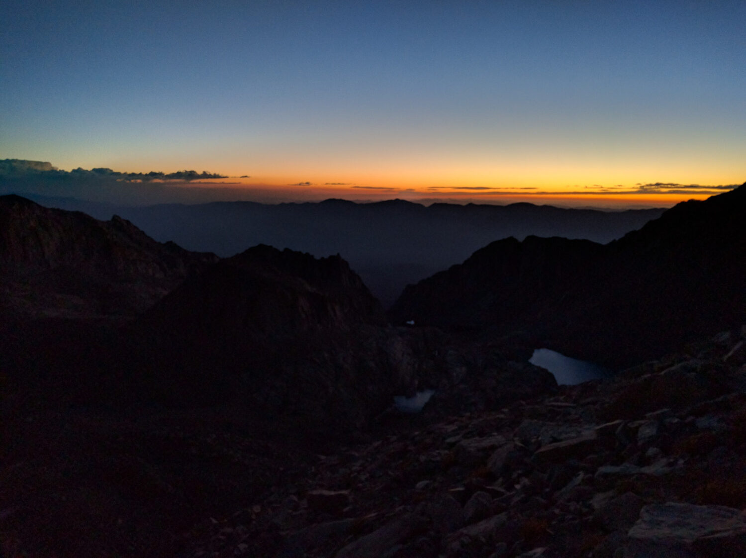 Sunrise on Mount Whitney