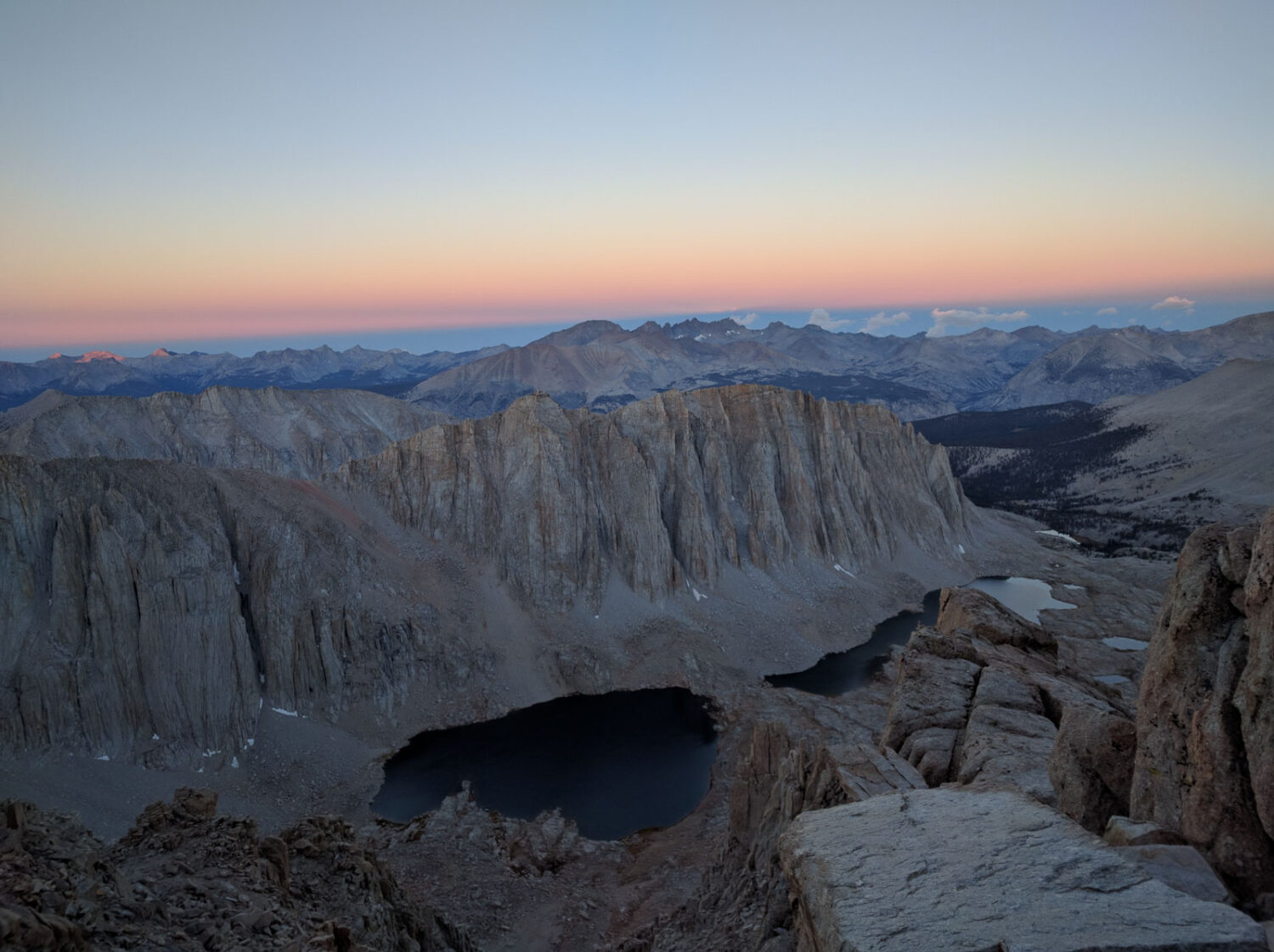 Sunrise on Mount Whitney