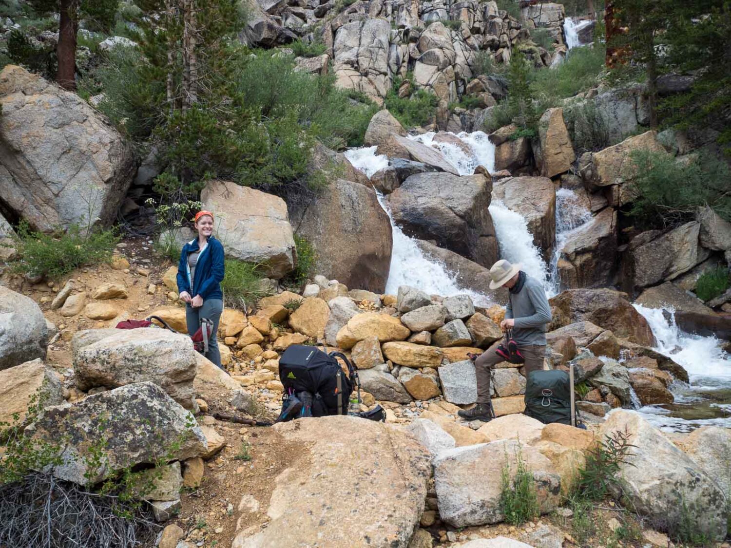 High Sierra Trail Creek Crossing