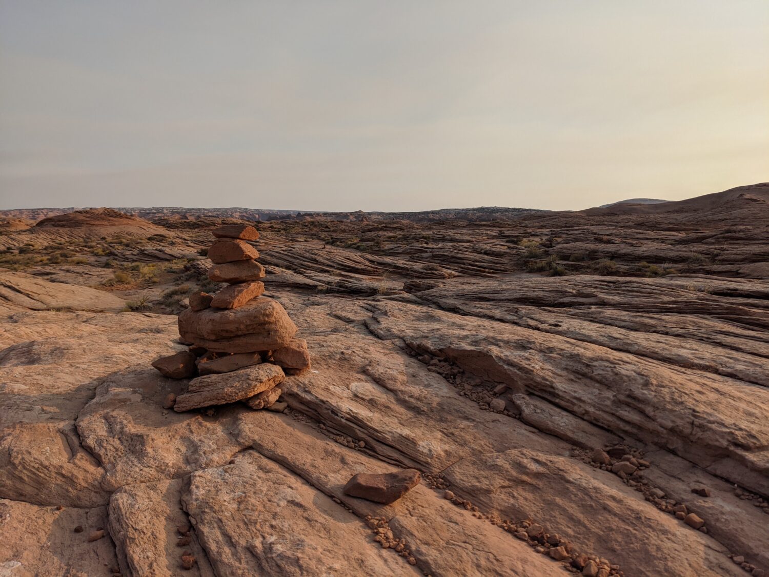 Hiking toward Coyote Gulch