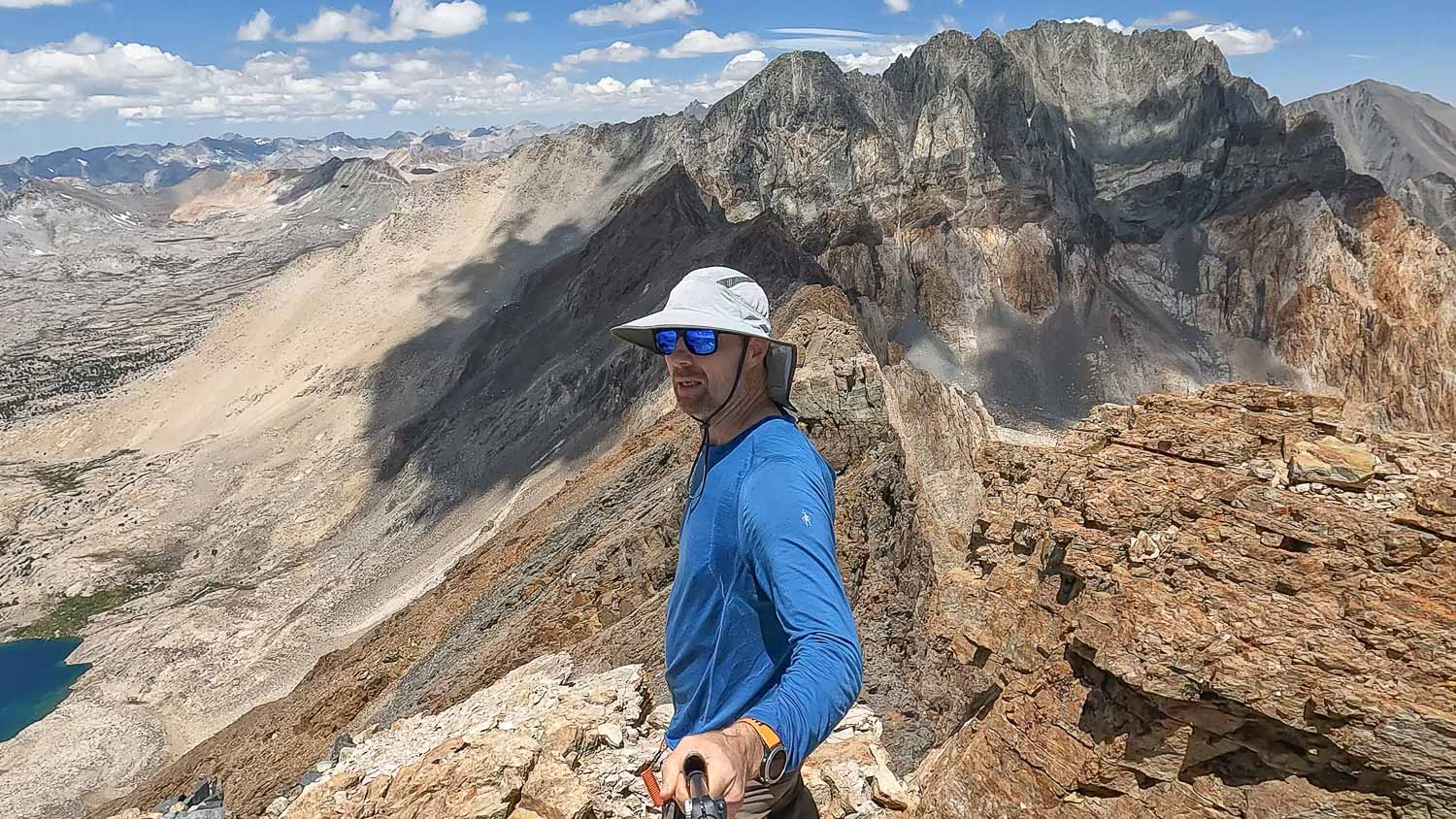 Split Mountain from Cardinal Peak