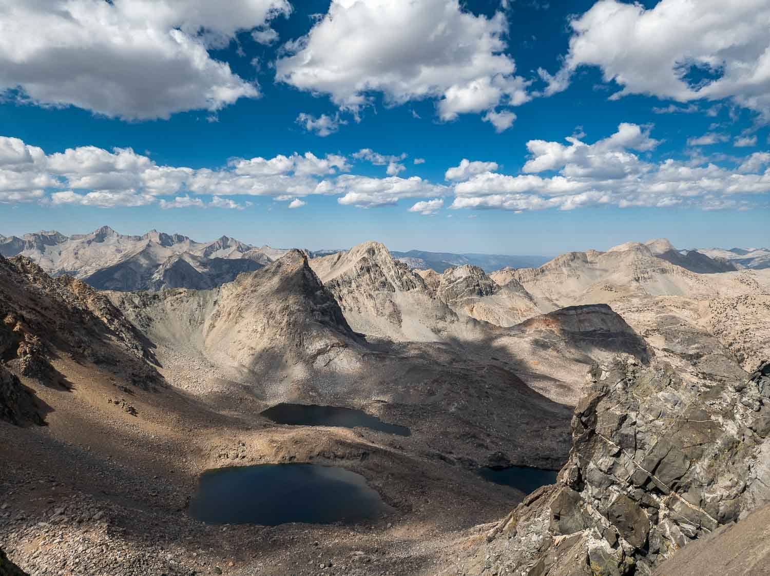 Looking toward the Sierra Crest