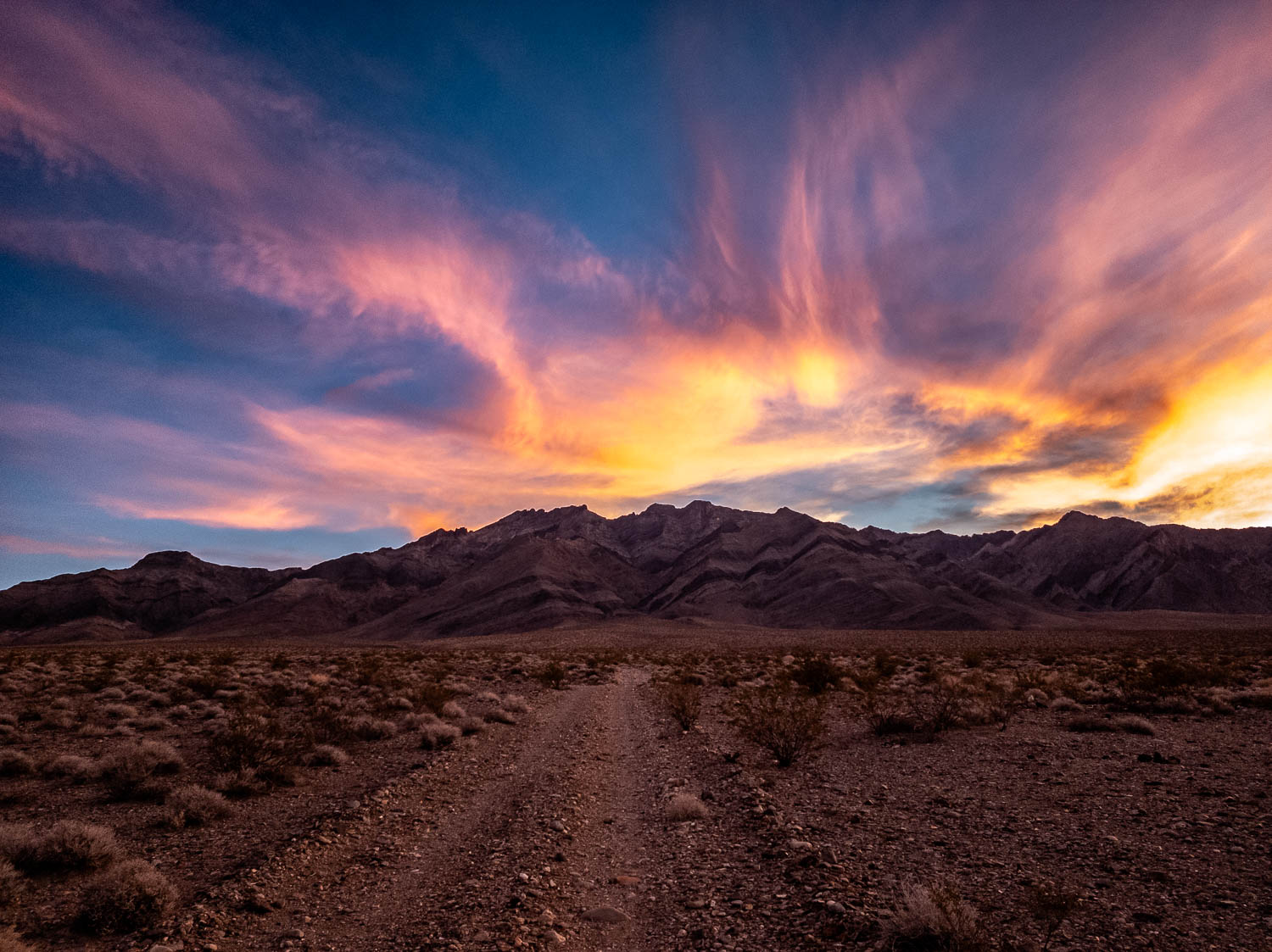 Pahrump Point at sunrise